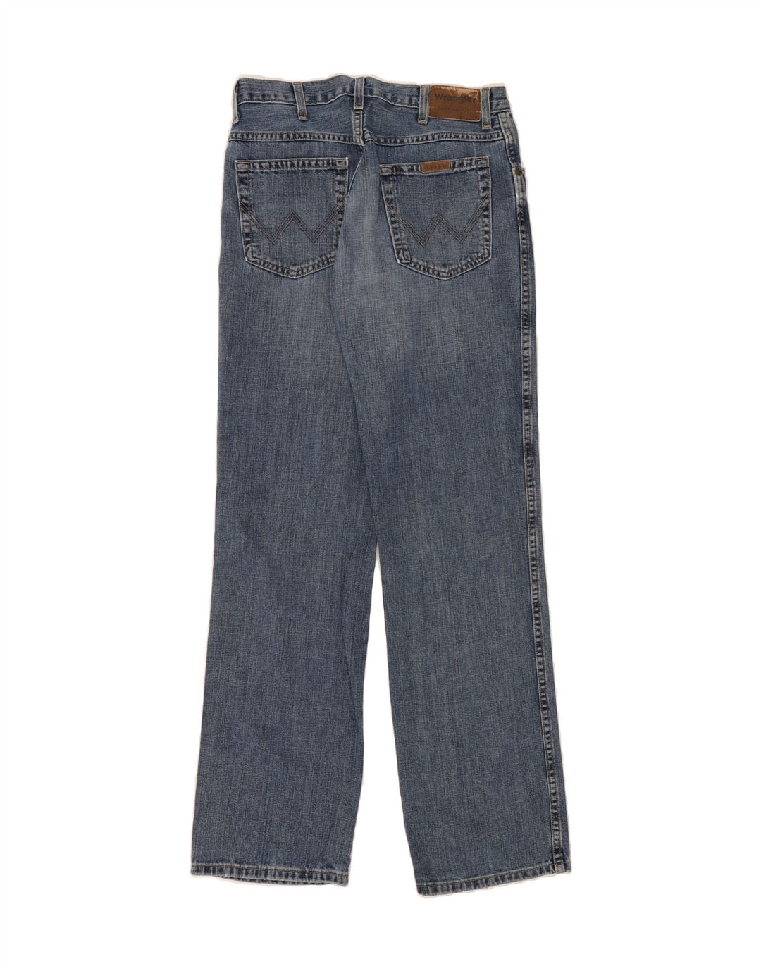 WRANGLER Mens Regular Straight Jeans W32 L34 Blue Cotton Vintage Wrangler and Second-Hand Wrangler from Messina Hembry 