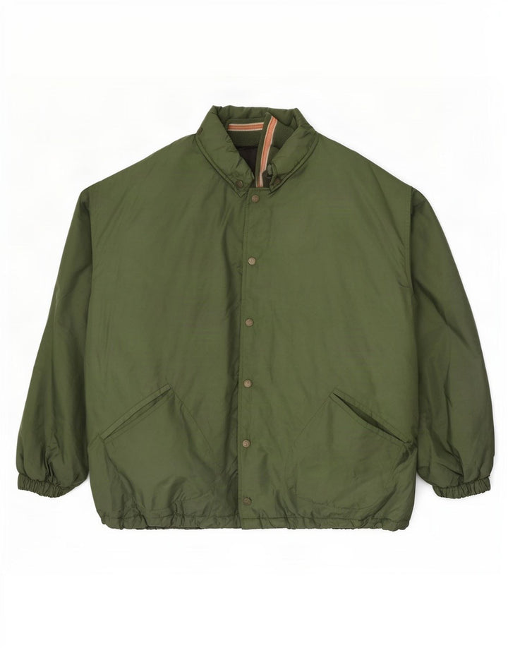 Tom Tailor Herre Loose Fit Graphic Windbreaker Jacket UK 40 Large Green