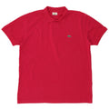 Lacoste Polo skjorte til mænd størrelse 6 XL Pink Bomuld