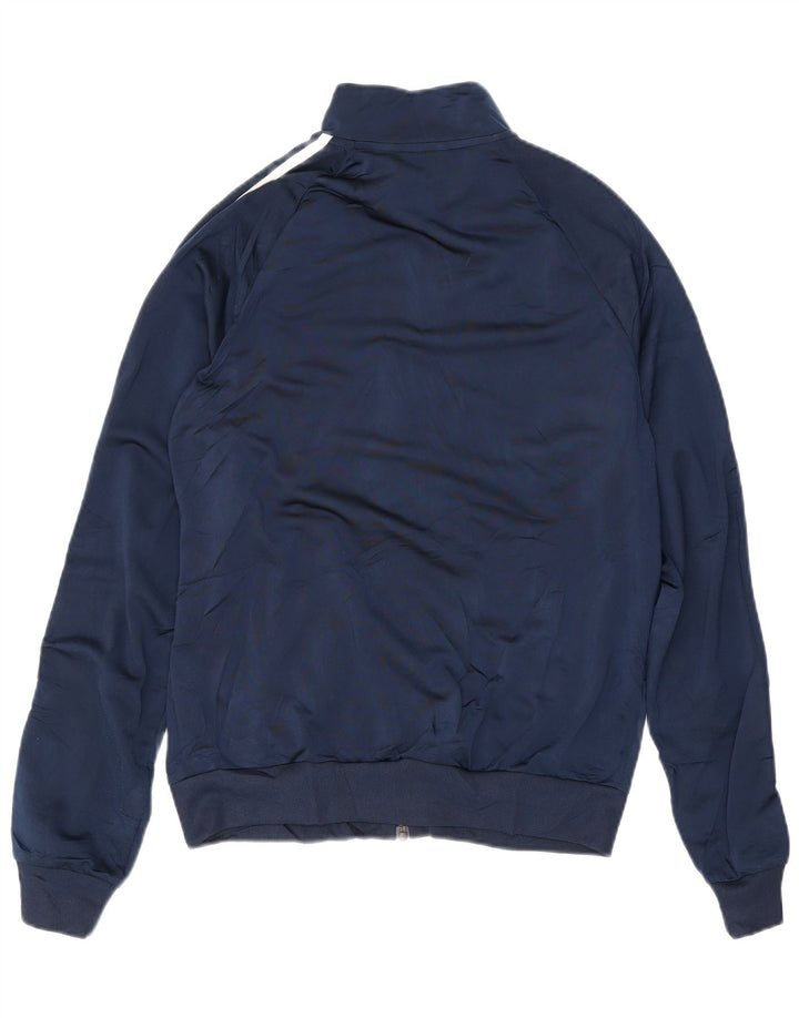 Adidas Træningsdragt til mænd, topjakke, lille marineblå colourblock polyester