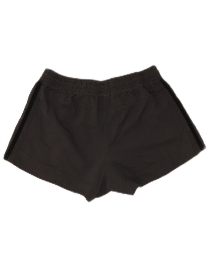 ADIDAS Aeroready Sportsshorts til kvinder UK 8 Small Grå Polyester