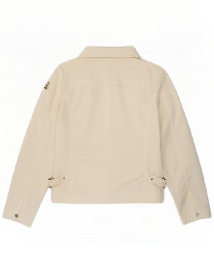 Moncler Girls Utility-jakke 13-14 år Hvid polyamid
