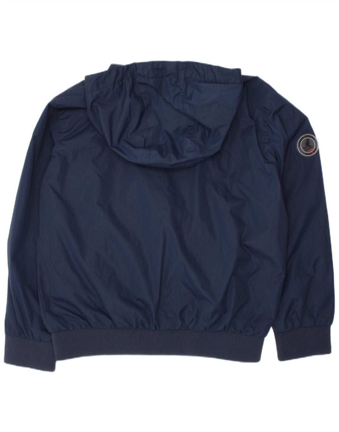 KANGOL Bomberjakke med hætte til drenge 7-8 år marineblå polyester
