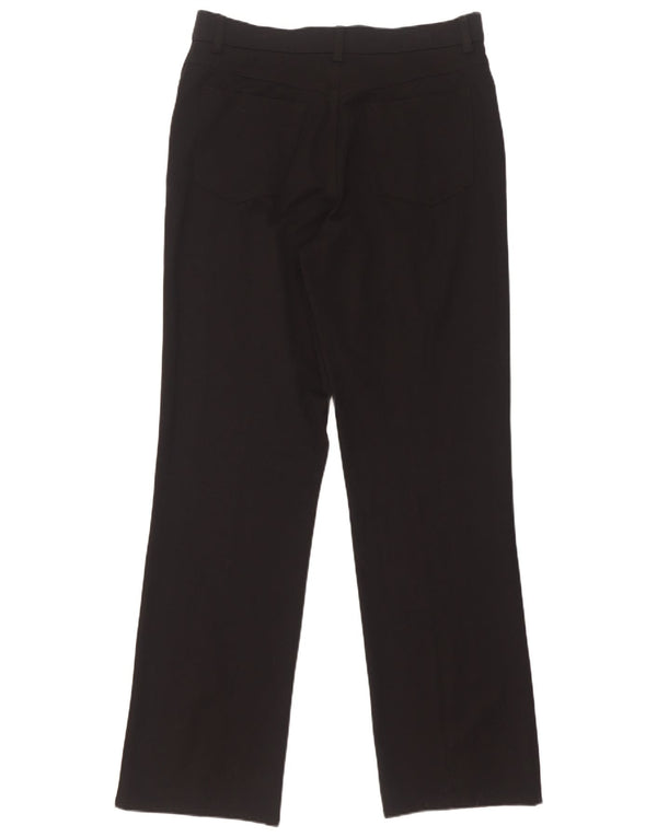 Marks & Spencer Lige fritidsbukser til kvinder UK 14 Medium W30 L32 Sort