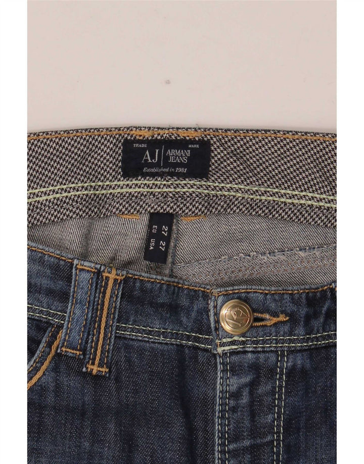 Armani Dame Slim Jeans W27 L30 Blå
