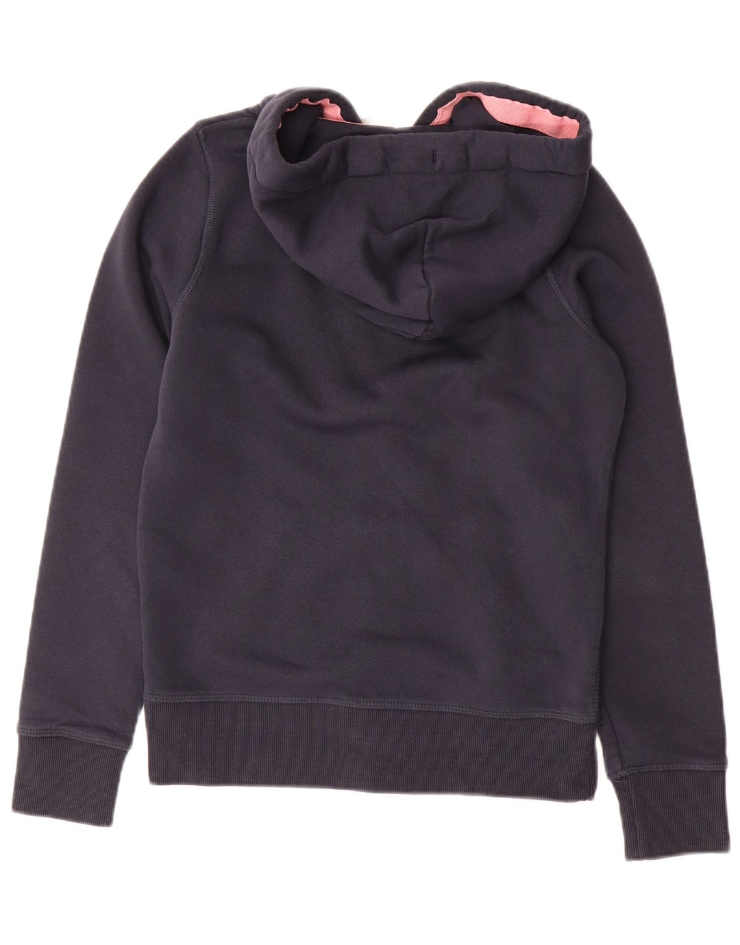 JACK WILLS Dame-hættetrøje Sweater UK 4 XS Marineblå Bomuld