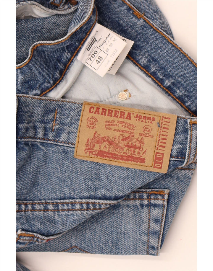 Carrera Herre 700 Slim Jeans IT 48 Medium W32 L34 Blå Bomuld