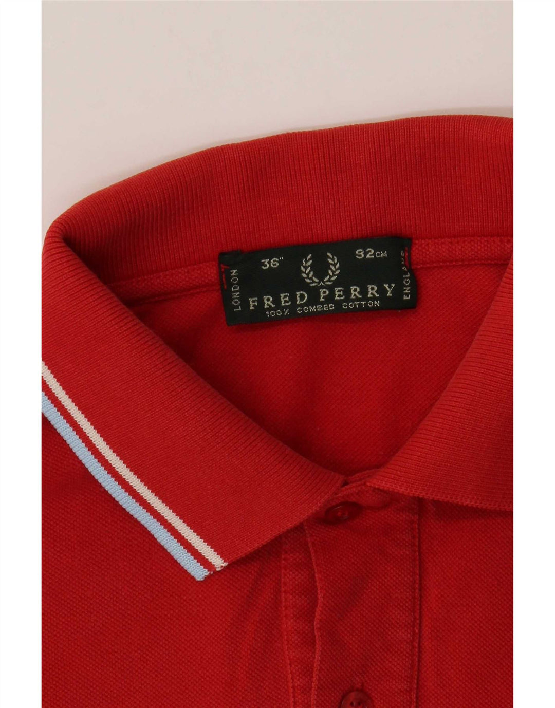 Fred Perry Herre poloshirt Lille rødstribet bomuld
