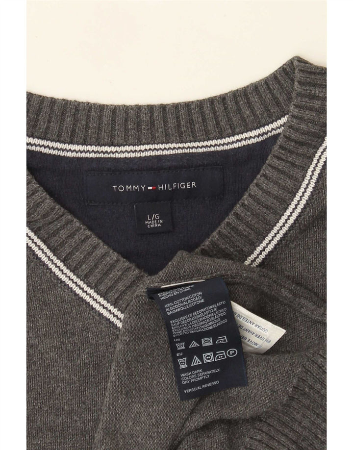 Tommy Hilfiger Herrevest Tank Top Stor Grå Bomuld