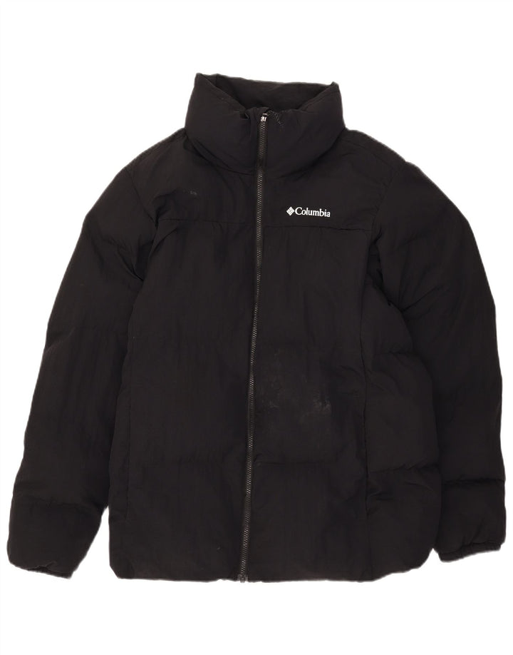 Columbia Polstret herrejakke UK 36 Lille sort nylon