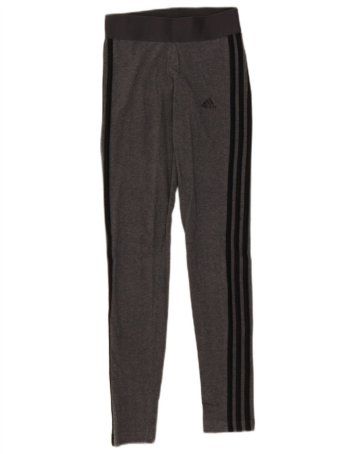 Adidas Dame Leggings UK 4/6 XS Grå