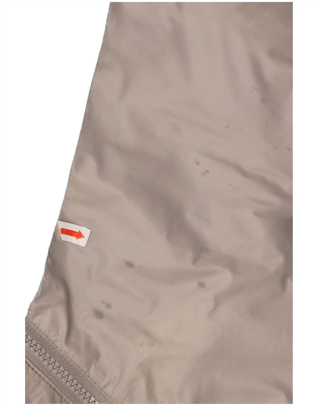 Nike Polstret jakke med hætte til mænd UK 36 Small Grey Colourblock Polyester