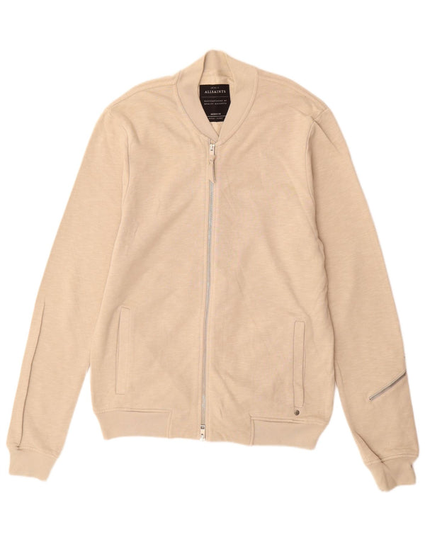 All Saints Herre træningsdragt Topjakke Medium Beige Bomuld