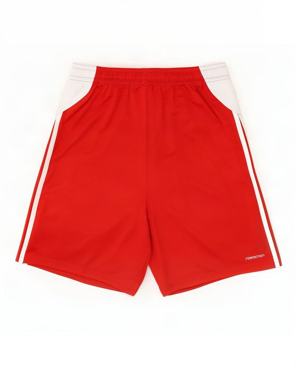 Adidas Sportsshorts til mænd Large Rød Colourblock Polyester