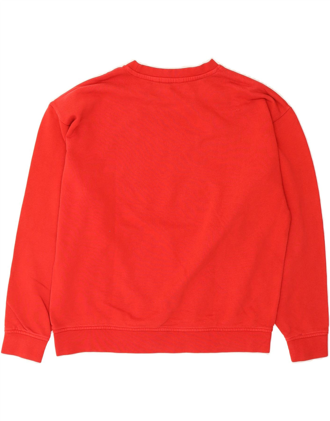 WRANGLER Womens Graphic Sweatshirt Jumper UK 14 Medium Red Cotton Vintage Wrangler and Second-Hand Wrangler from Messina Hembry 