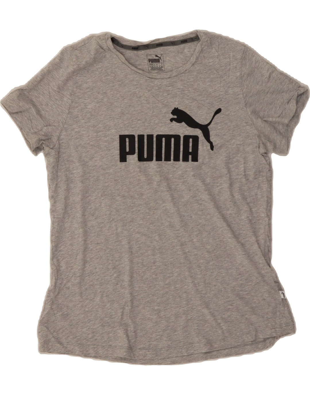 PUMA Womens Graphic T-Shirt Top UK 18 XL Grey Vintage Puma and Second-Hand Puma from Messina Hembry 