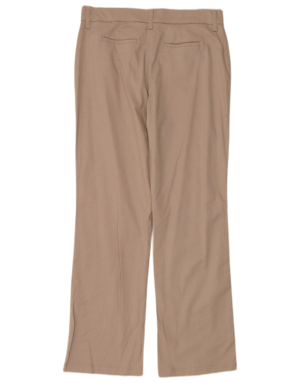 Lee Womens Riders Lige fritidsbukser US 12 Large W36 L32 Beige Bomuld