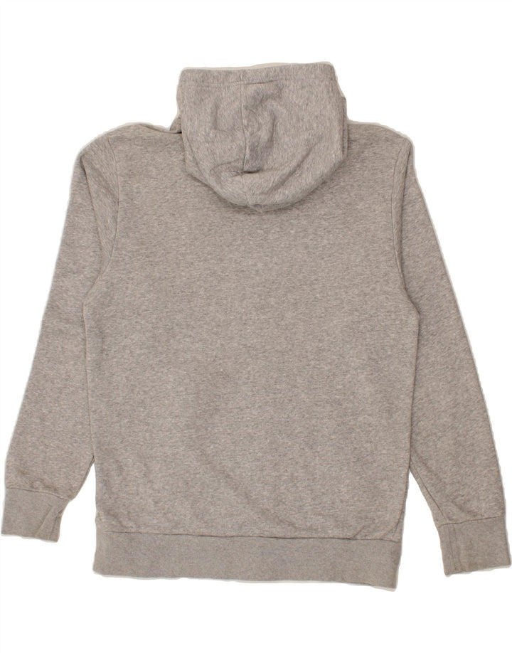 ADIDAS Mens Graphic Hoodie Jumper Medium Grey Cotton Vintage Adidas and Second-Hand Adidas from Messina Hembry 