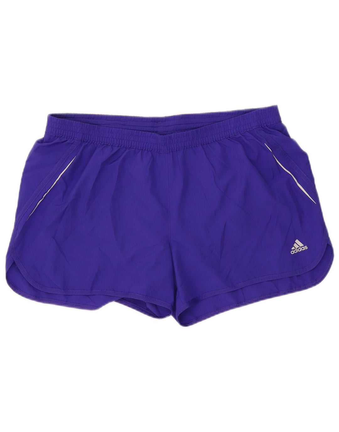 ADIDAS Climalite sportsshorts til kvinder UK 18 XL Lilla polyester