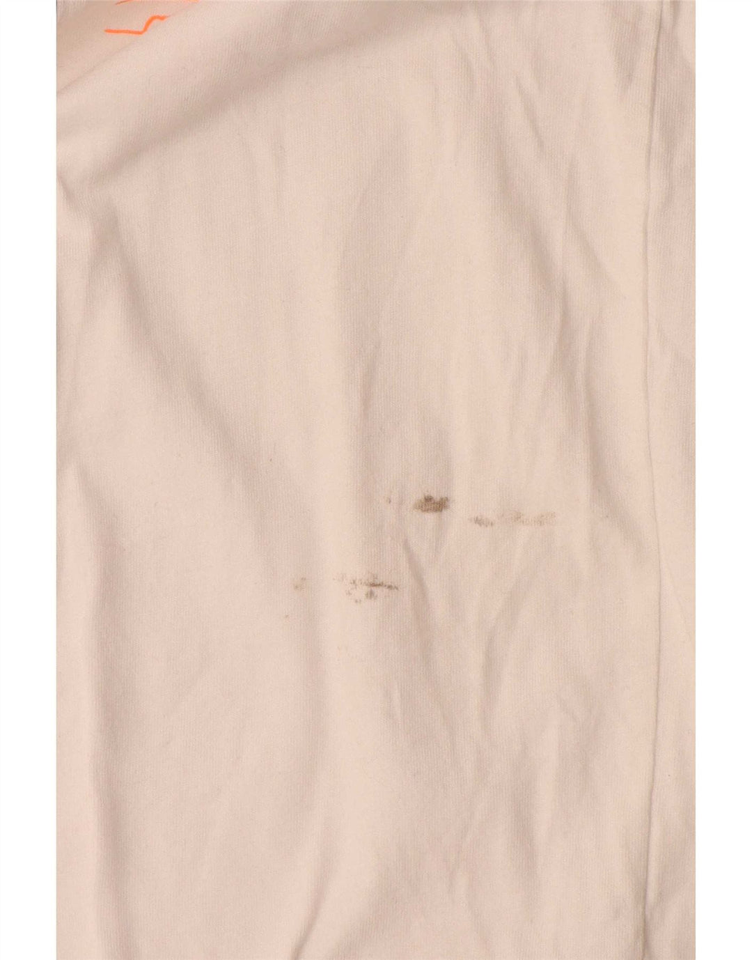 Fila Herre Grafisk T-Shirt Top Lille Hvid Bomuld