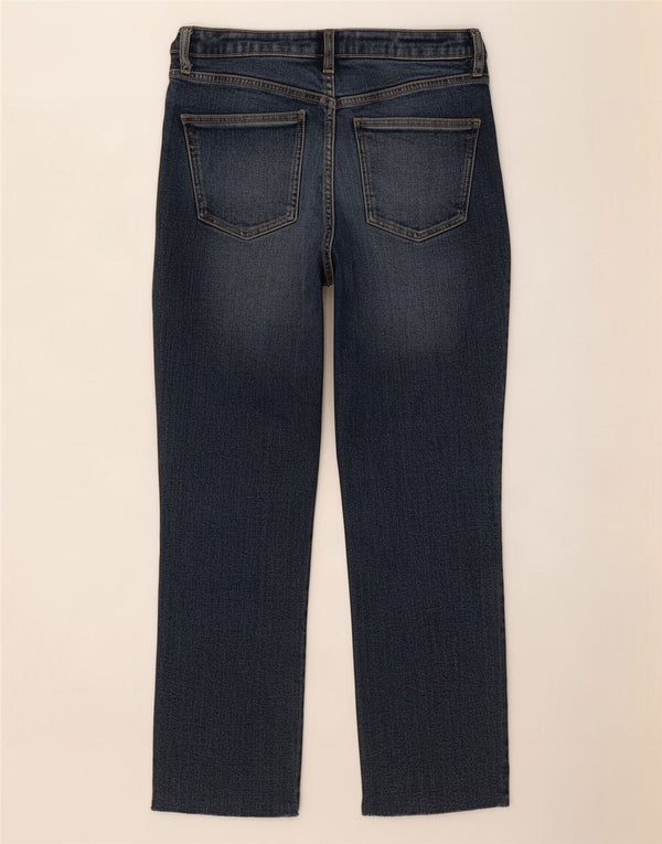 Zara Womens Cropped Jeans EU 38 Small W28 L25 Blue