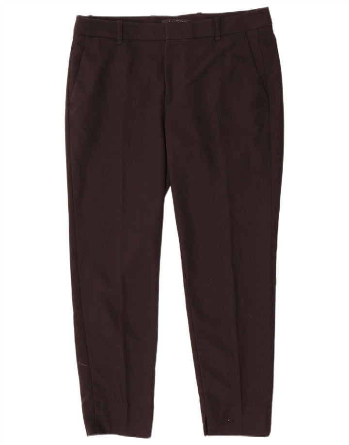 Zara Dame Slim Chino Bukser Large W34 L27 Sort