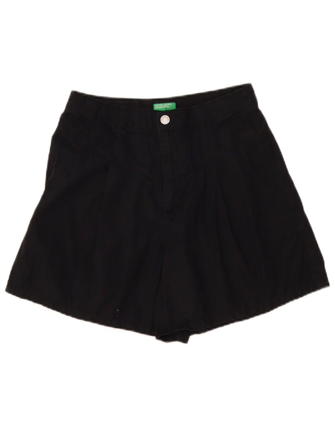 Benetton denimshorts til kvinder W28 Medium Sort
