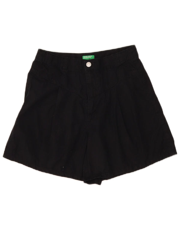 Benetton denimshorts til kvinder W28 Medium Sort