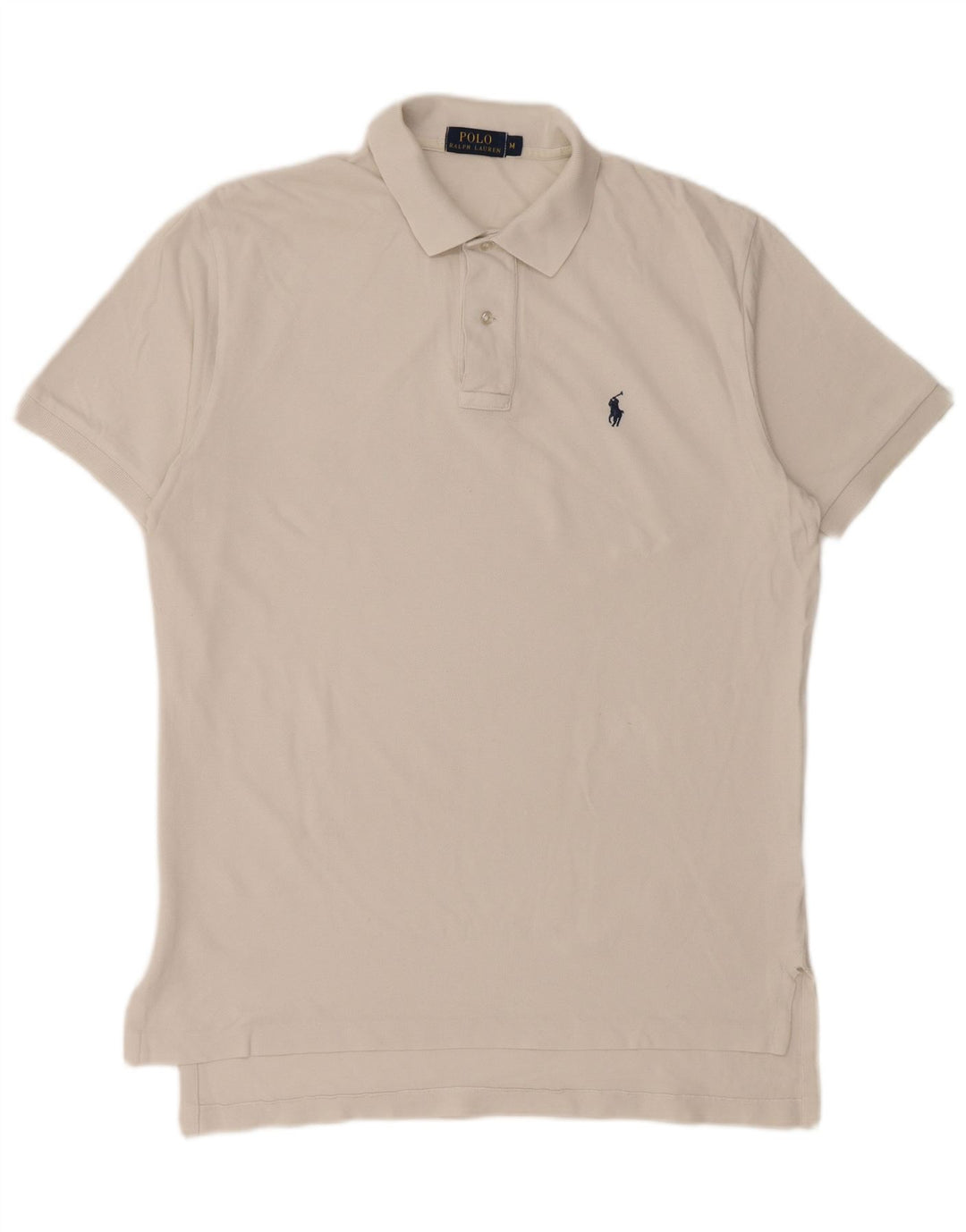 POLO RALPH LAUREN Poloskjorte til mænd Medium Hvid Bomuld