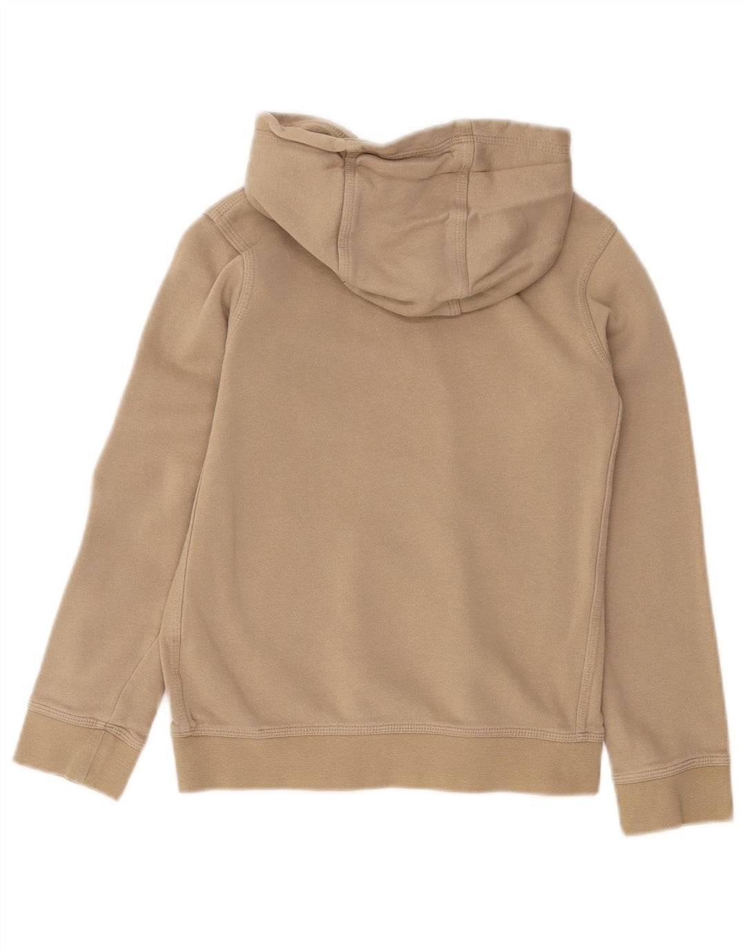 Nike Boys Graphic Hoodie Jumper 10-11 Years Medium  Beige Cotton