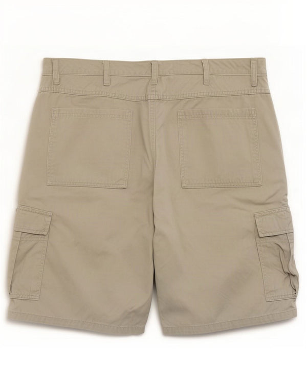 Wrangler Herre Cargo Shorts Large W36 Grå Bomuld