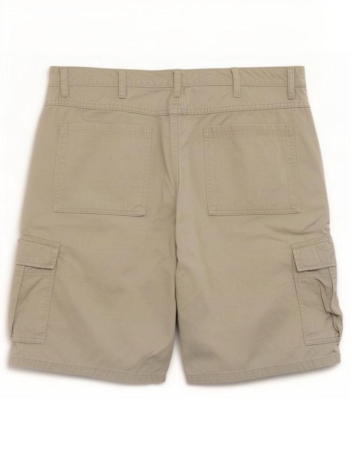 Wrangler Herre Cargo Shorts Large W36 Grå Bomuld