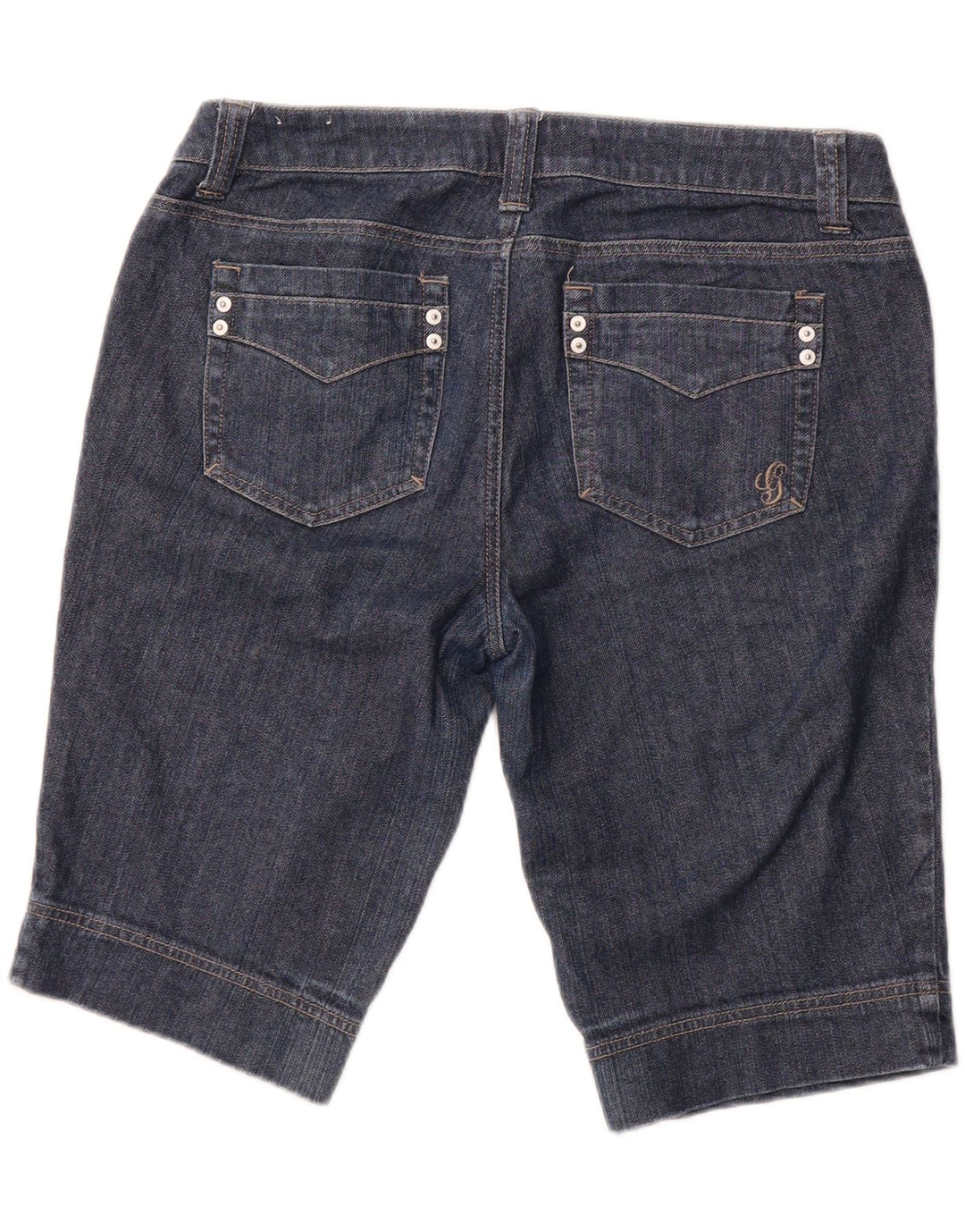 GUESS denimshorts til kvinder W32 Stor blå bomuld