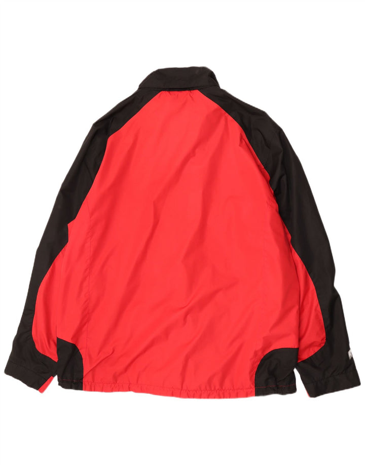 Iguana Regnjakke til mænd UK 46 3XL Rød Colourblock Polyester