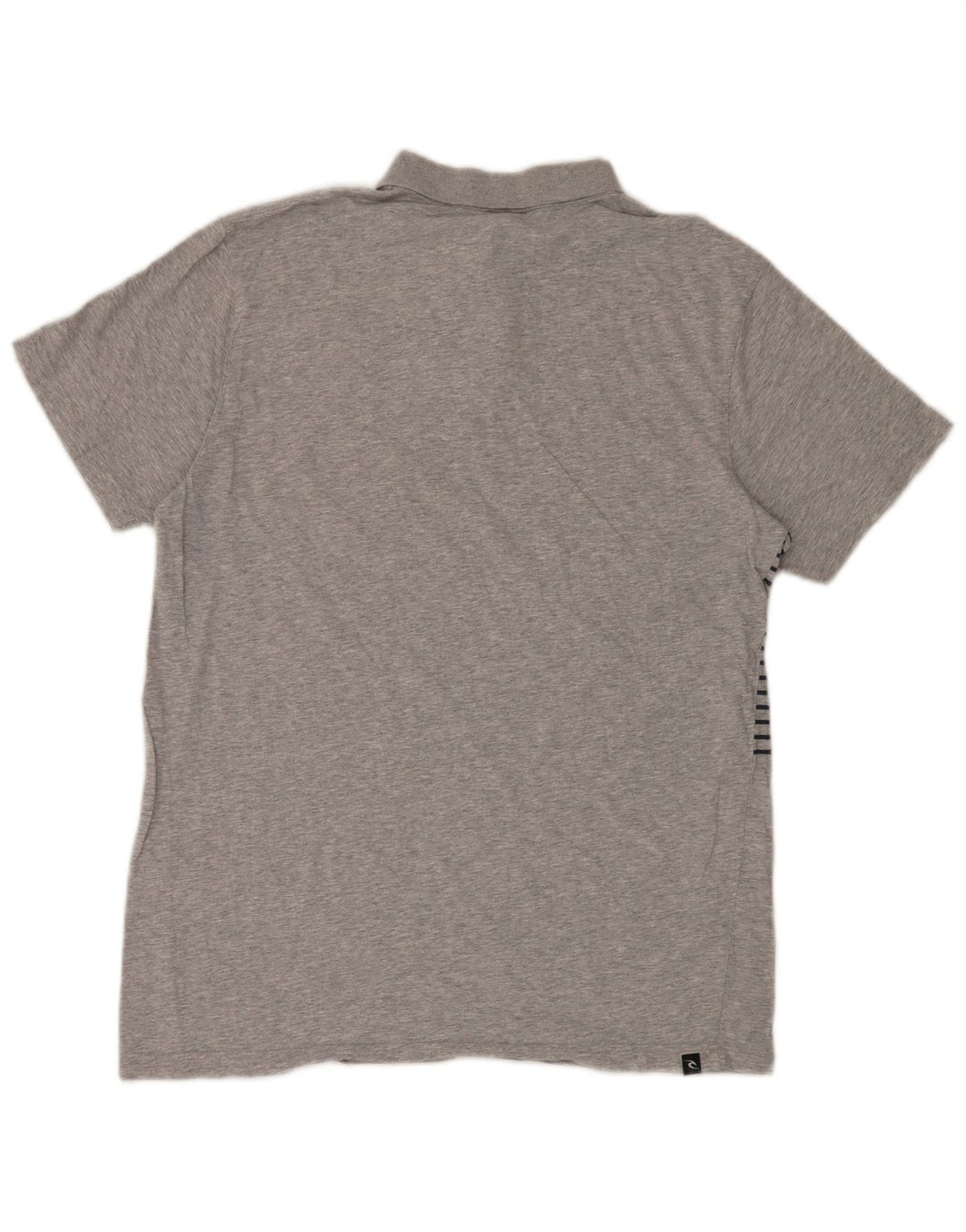 Rip Curl Herre afslappet pasform poloshirt, stor grå stribet