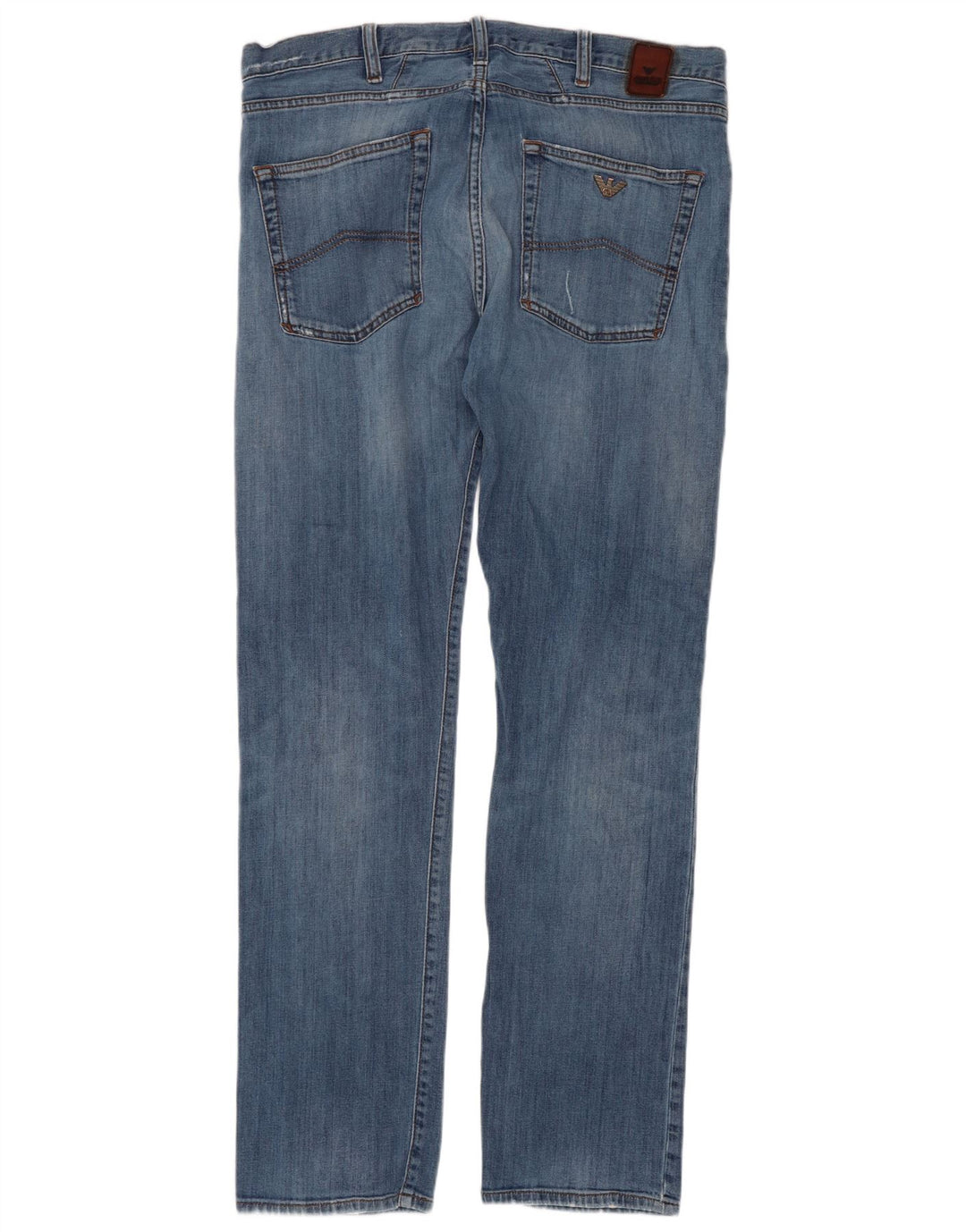 Armani Herre Slim Jeans W34 L30 Blå Bomuld
