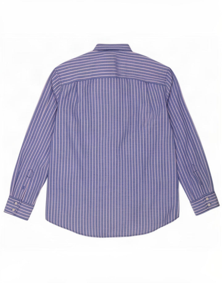 Boden Herreskjorte Medium Blue Pinstripe Linen