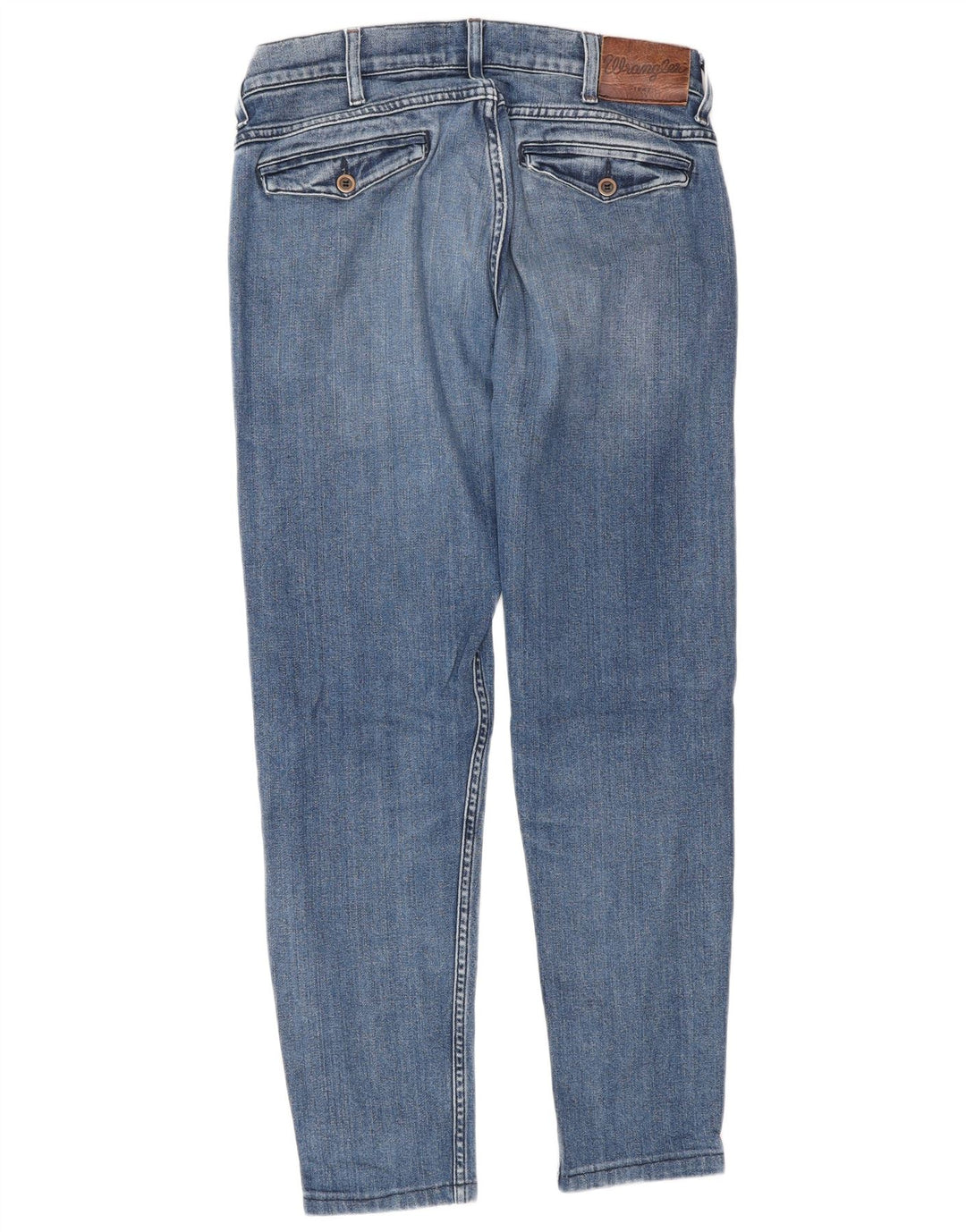 WRANGLER Herre Chino Slim Jeans W31 L34 Blå Bomuld