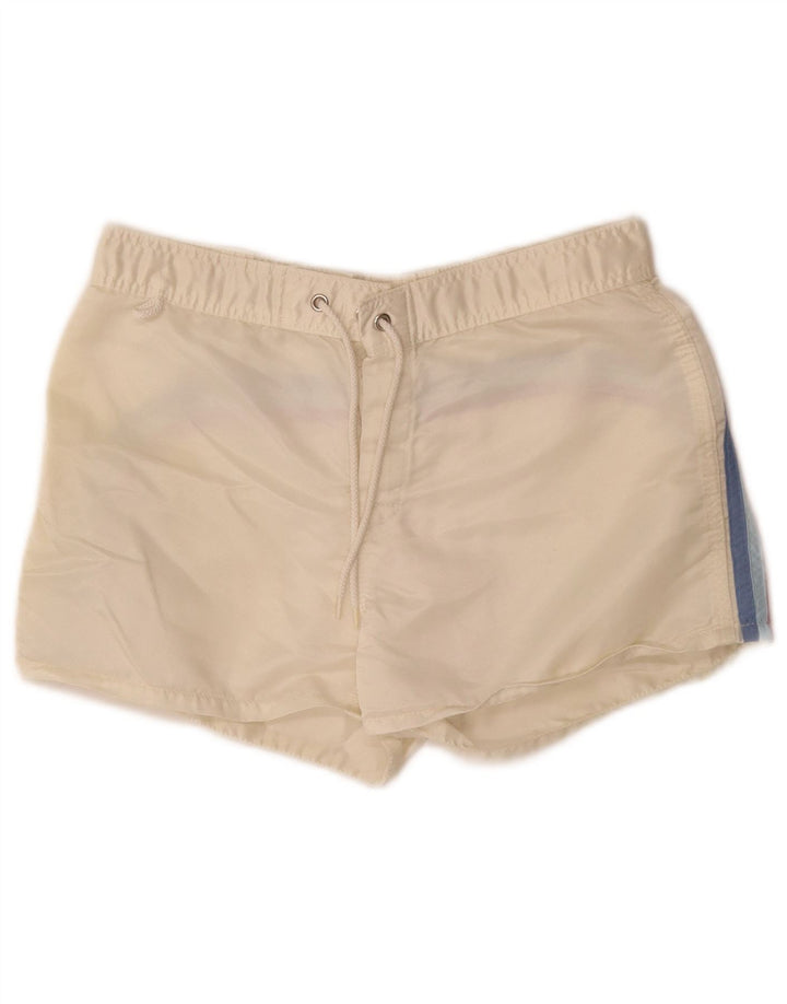 Sundek Svømmeshorts til kvinder US 4 Small White Colourblock Nylon