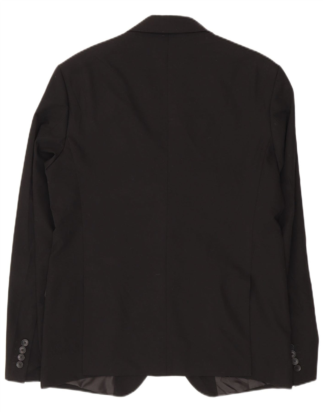 Zara Herre 2-knaps blazerjakke EU 50 Medium Sort