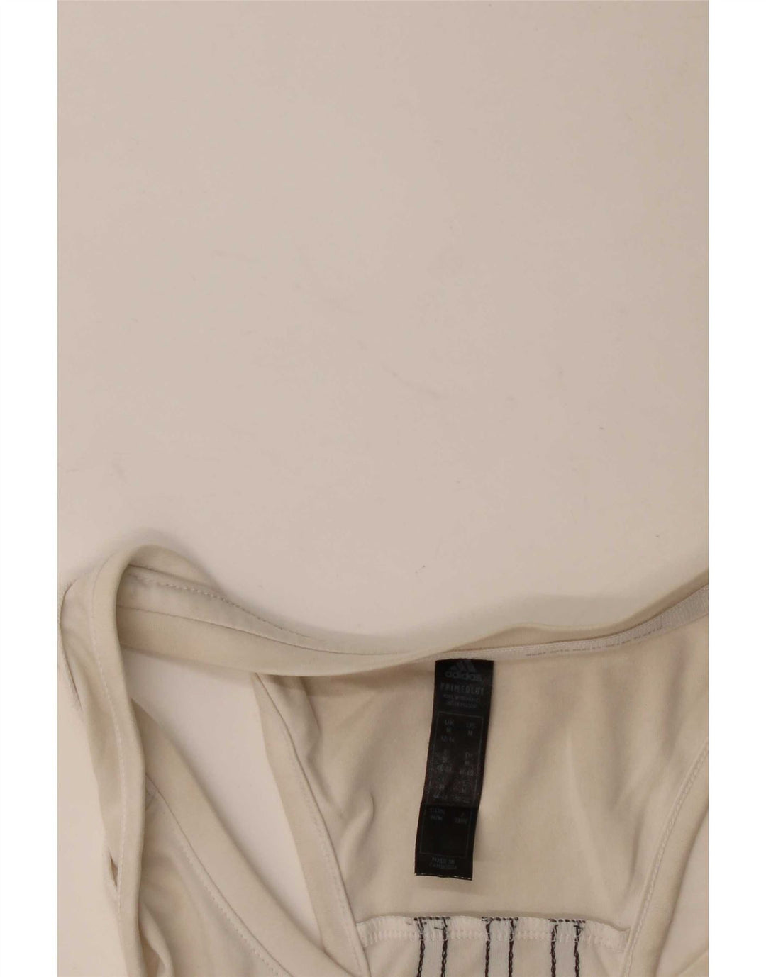 Adidas Dame Aeroready Vest Top UK 12/14 Medium White