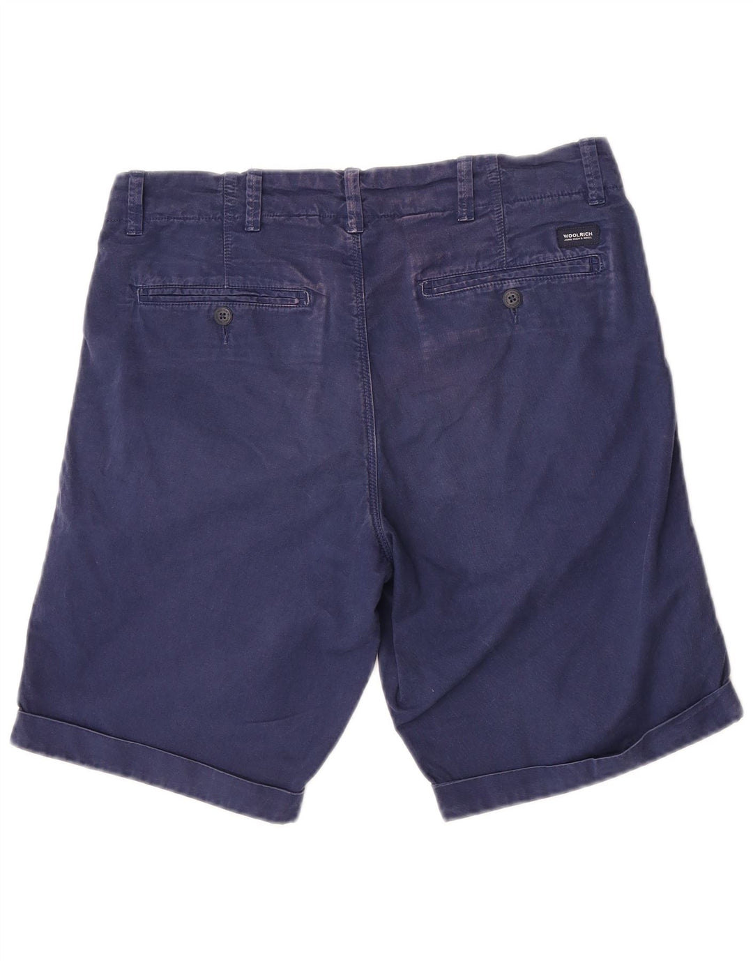 Woolrich Herre Chino Shorts W30 Medium Navyblå Bomuld