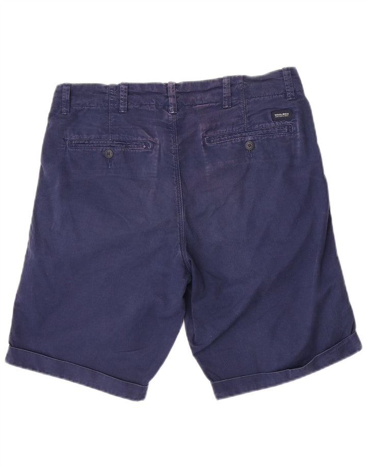 Woolrich Herre Chino Shorts W30 Medium Navyblå Bomuld