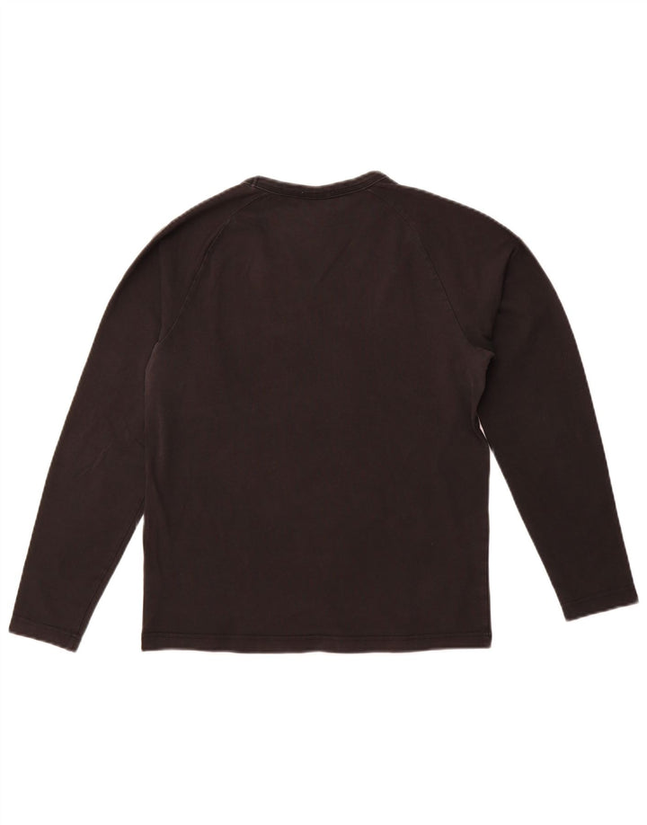 Nike Herre Top Langærmet UK 36/38 Small Black Bomuld