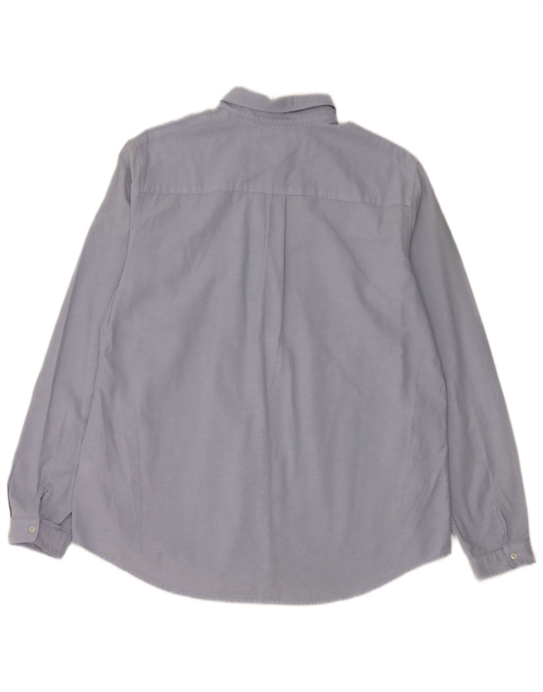 TOMMY HILFIGER Dame Regular Fit skjorte US 10 Large Blue Cotton