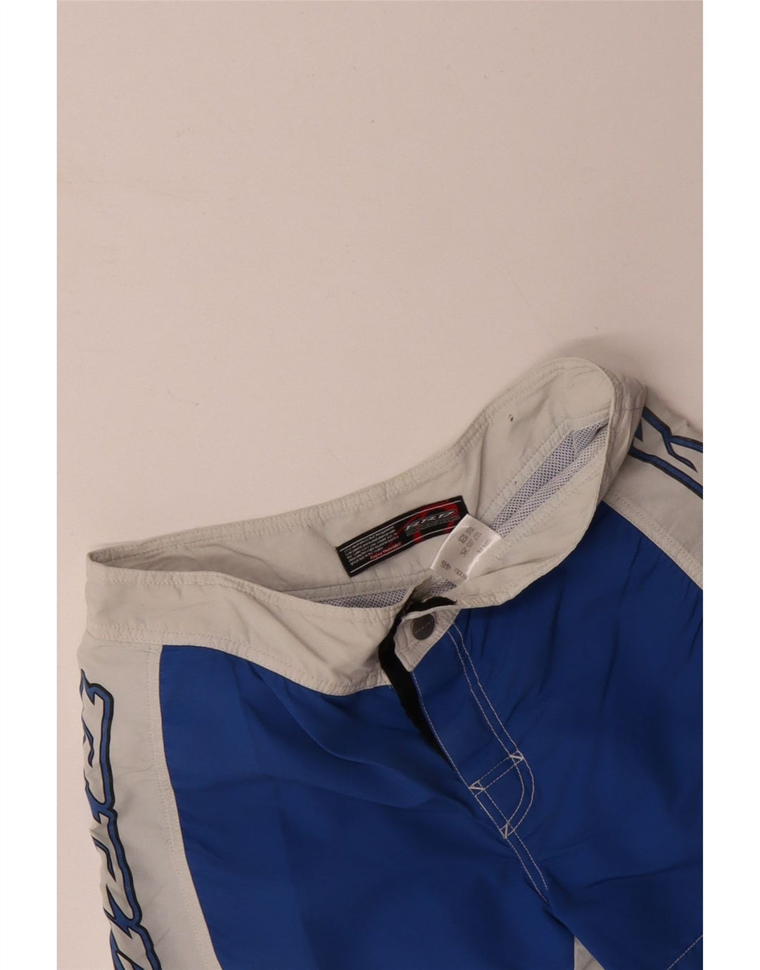 RRD Grafiske badeshorts til mænd IT 46 Small Blue Colourblock Polyester