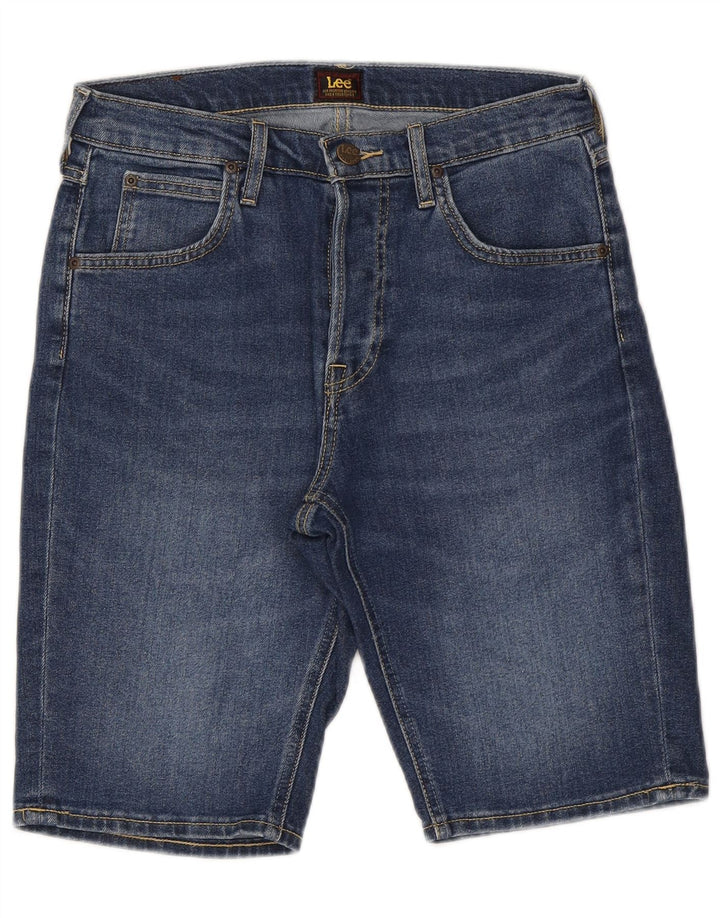 Lee Herre denimshorts W29 Små blå bomuld
