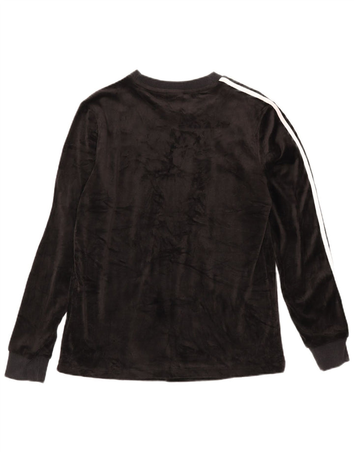 Adidas Dame Top Langærmet UK 12 Medium Sort Polyester