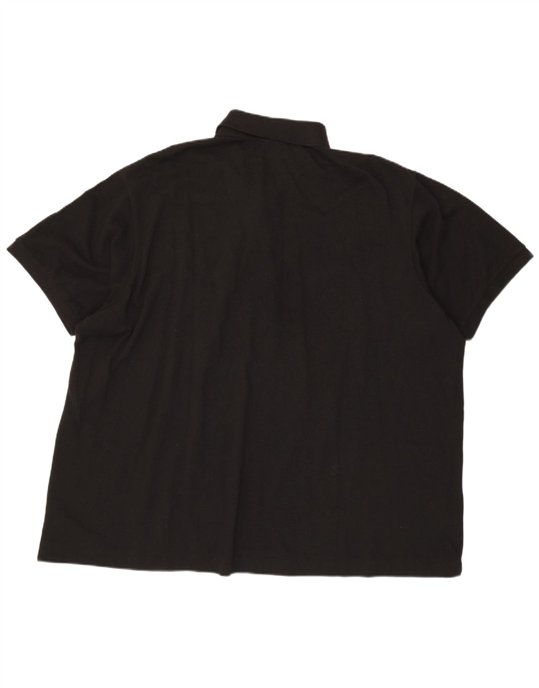 LACOSTE Poloshirt til mænd i klassisk pasform Størrelse 10 5XL Sort bomuld