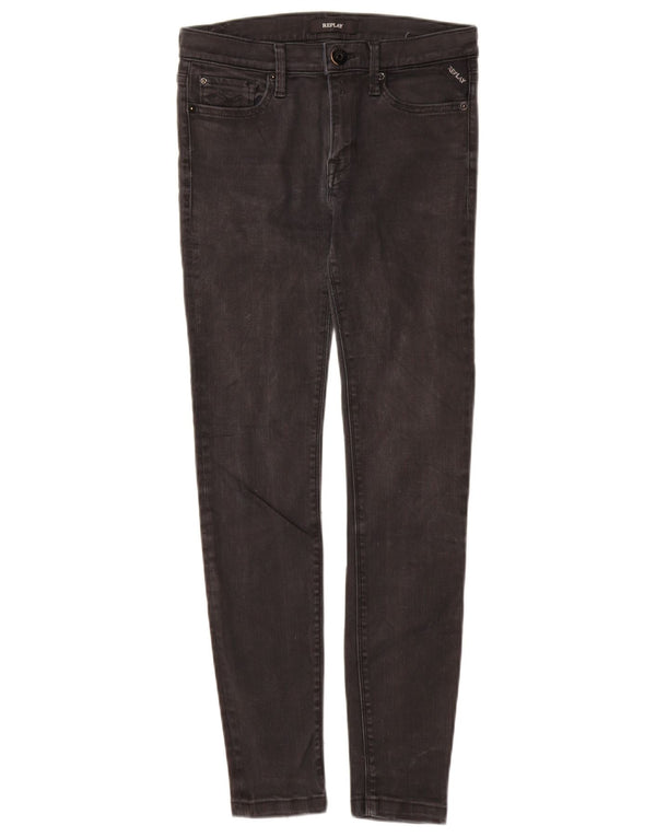 Replay Dame JOI Skinny Jeans W28 L29 Sort